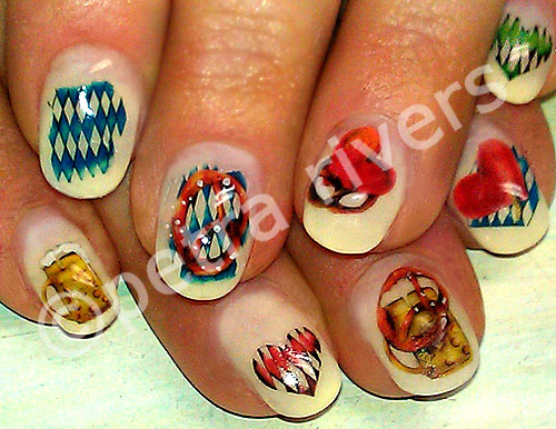 Wiesn-Nail-Art 2013